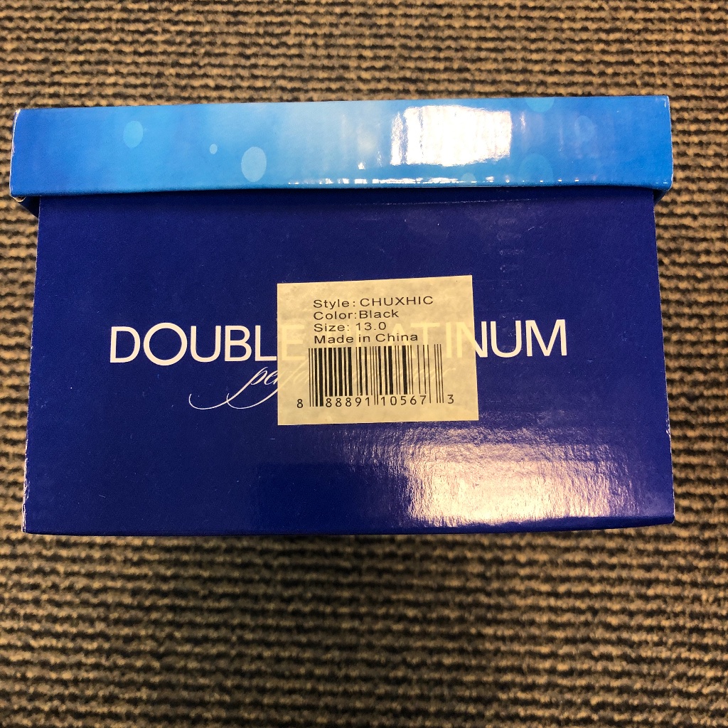 Double Platinum Performance Black Sneakers 13